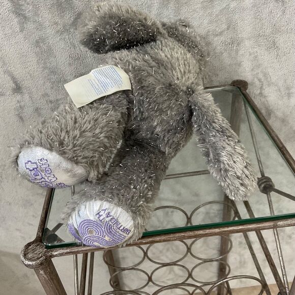 Build A Bear Violet BAB The Wolf 25th Birthday Exclusive +- 16" Great Wolf Lodge - Picture 6 of 13